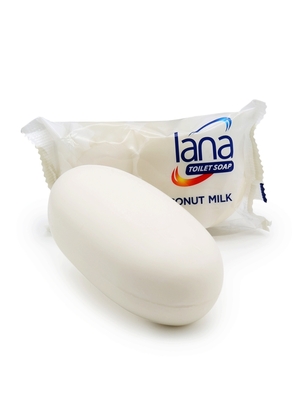 Lana Óâëàæíÿþùåå òóàëåòíîå ìûëî Òðîïè÷åñêàÿ ôàíòàçèÿ ñ àðîìàòîì êîêîñà è ìèíäàëÿ, 150 ãð. Lana Óâëàæíÿþùåå òóàëåòíîå ìûëî Òðîïè÷åñêàÿ ôàíòàçèÿ ñ àðîìàòîì êîêîñà è ìèíäàëÿ, 150 ãð.