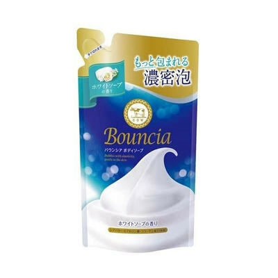 COW Bouncia Жидкое увлажняющее мыло для тела "Взбитые сливки" с гиалуроновой кислотой и коллагеном, со свежим цветочным ароматом (сменная упаковка) 360 мл. COW Bouncia Жидкое увлажняющее мыло для тела "Взбитые сливки" с гиалуроновой кислотой и коллагеном, со свежим цветочным ароматом (сменная упаковка) 360 мл.